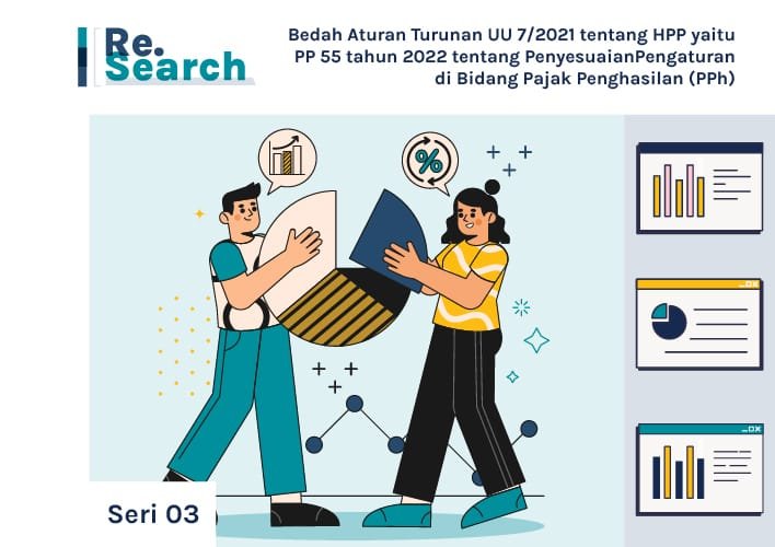 Bedah Aturan Turunan UU 7/2021 tentang HPP yaitu PP 55 Tahun 2022 tentang Penyesuaian Pengaturan  di Bidang Pajak Penghasilan (PPh)