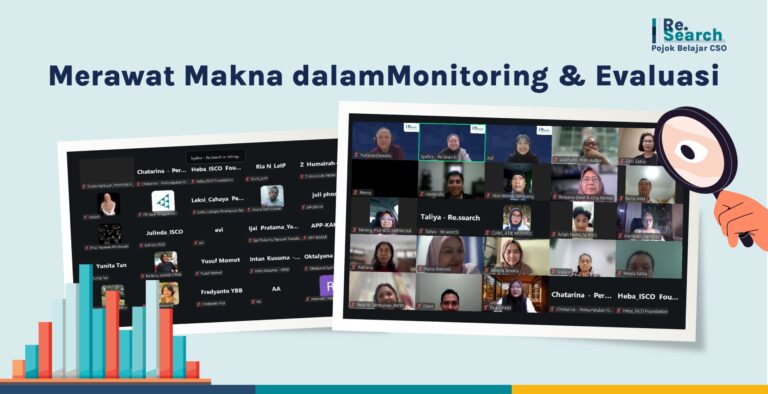 Merawat Makna dalam Monitoring & Evaluasi
