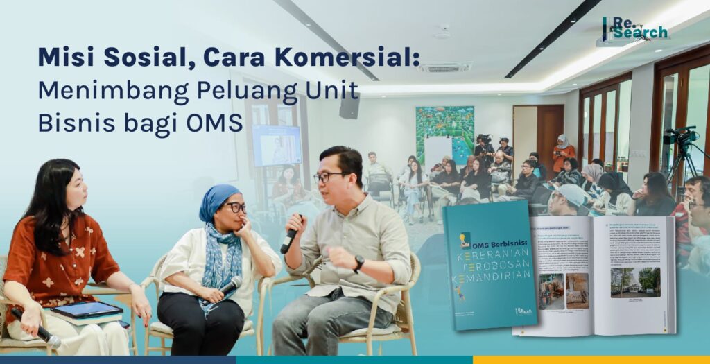 Re.Search Luncurkan Buku OMS Berbisnis untuk Dorong Kemandirian Organisasi