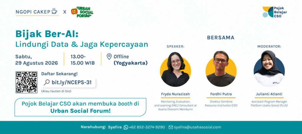 Ngopi Cakep Eps 31 Bijak Ber-AI: Lindungi Data, Jaga Kepercayaan